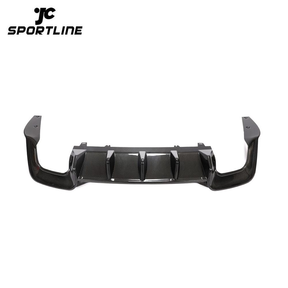ML-ZDH233-PRO For Audi S5 A5 Sline 2-Door 4-Door 20-21 Dry Carbon Fiber Rear Bumper Diffuser Lip 1