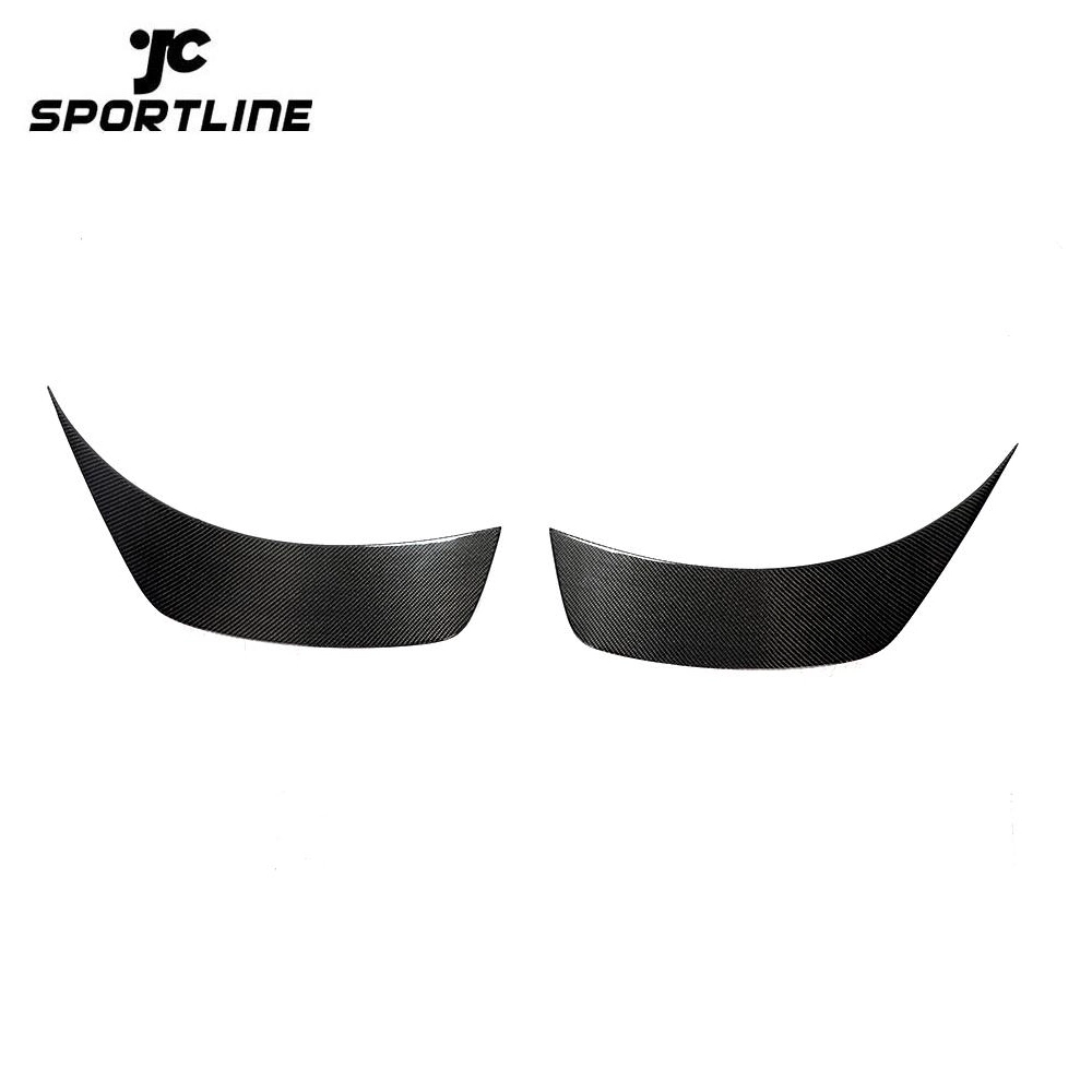 JC-HD291 For Tesla Model 3 Sedan 16-20 Carbon Fiber Rear Side Air Fender Vent Fins 1