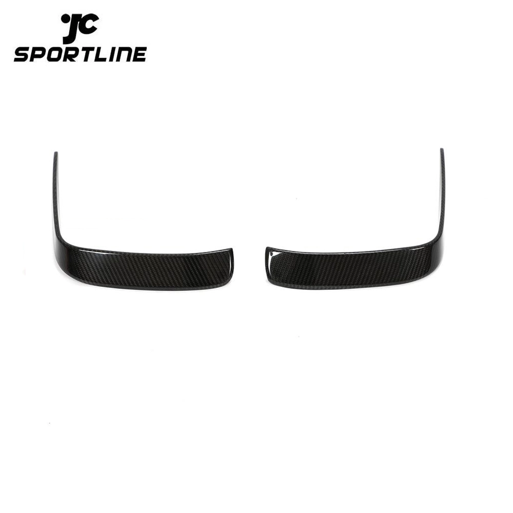 ML-YWW009-PRO For BMW 8 Series G14 G15 G16 M Sport 2-Door 4-Door 19-21 Dry Carbon Fiber Rear Bumper Air Vent Fins 1