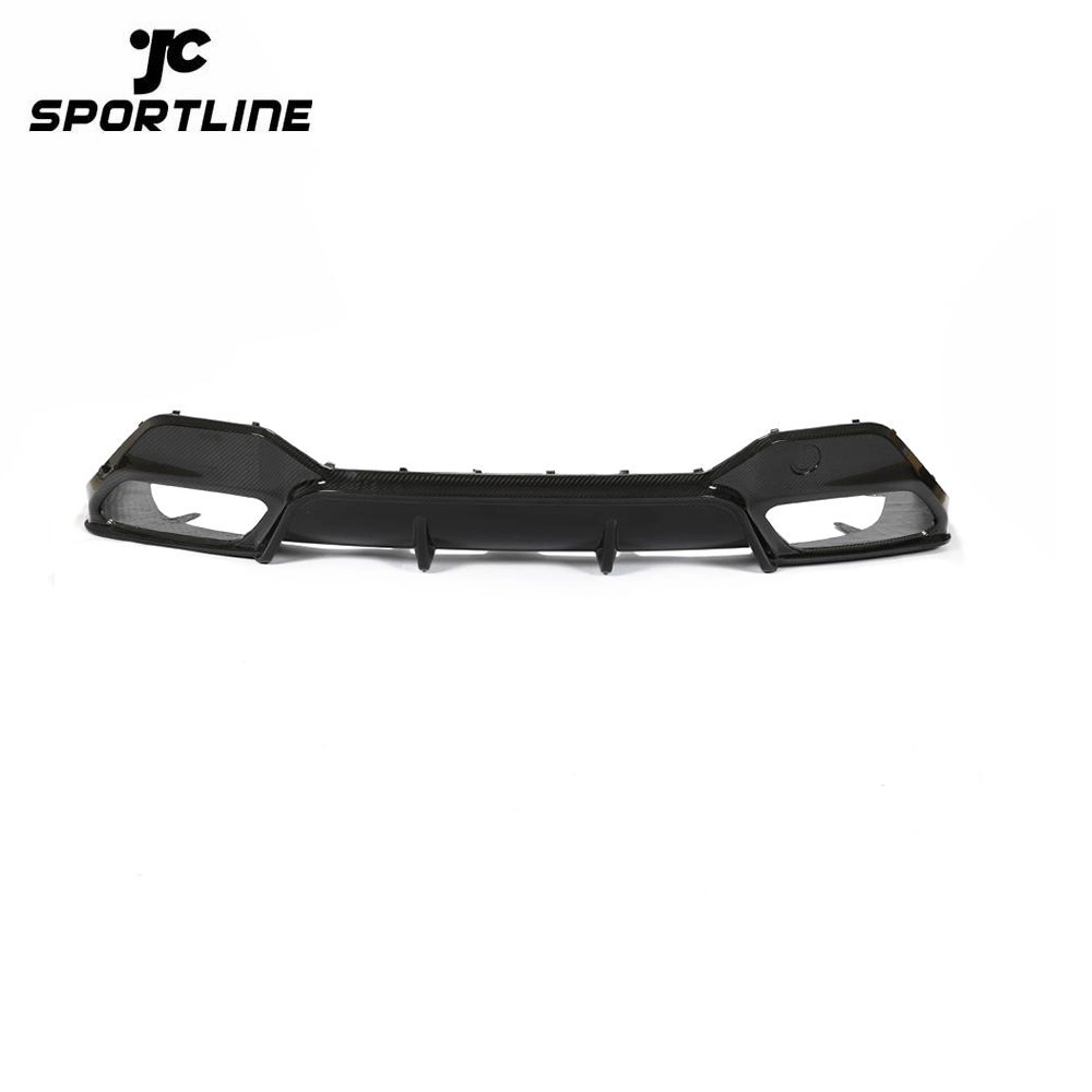 ML-ZDH189-PRO For BMW 8 Series G16 840i M Sport Sedan 18-21 Dry Carbon Fiber Rear Bumper Diffuser Lip 1