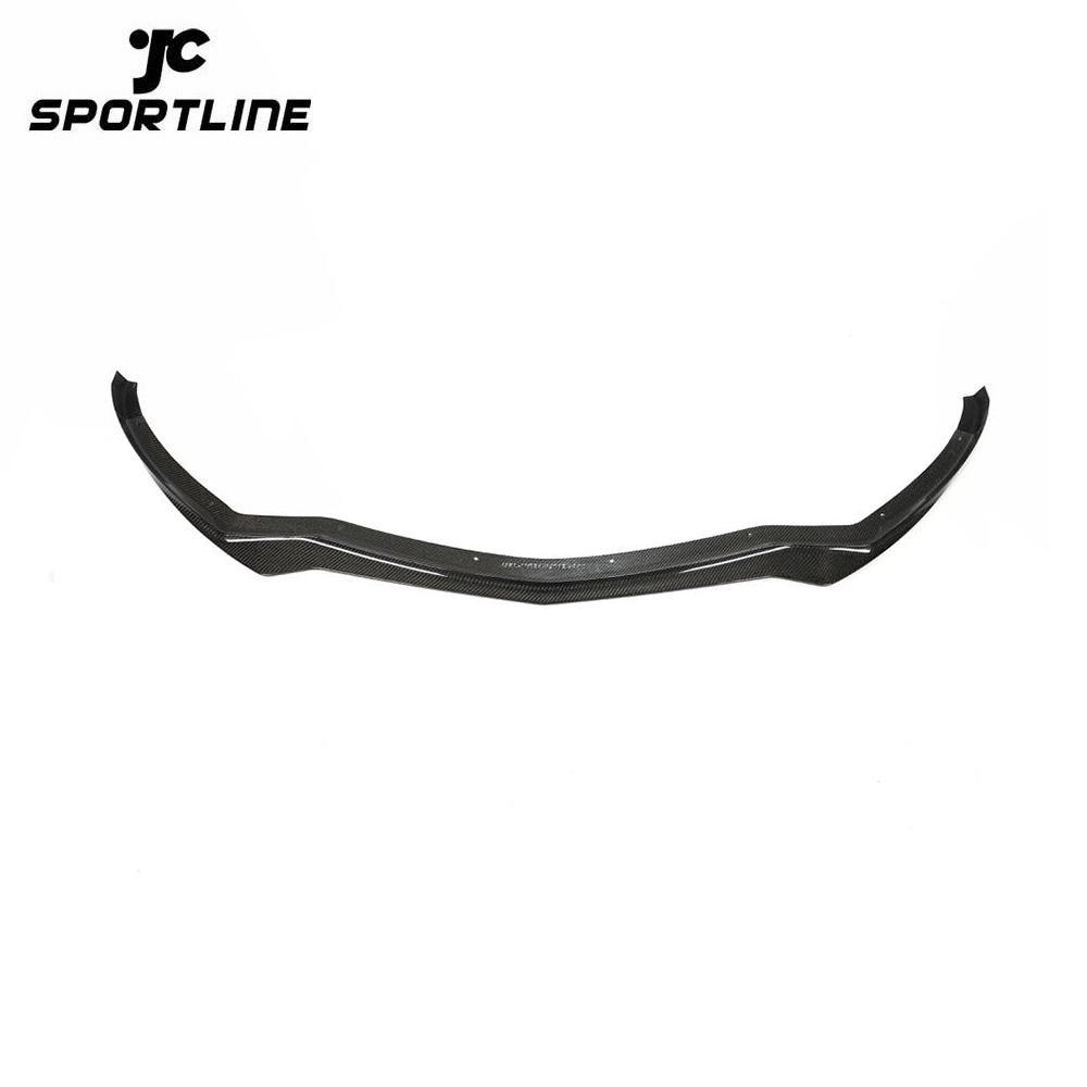 ML-LYJ012 For Alfa Romeo Giulia Base Sedan 15-21 Carbon Fiber Front Bumper Lip Chin Spoiler 1