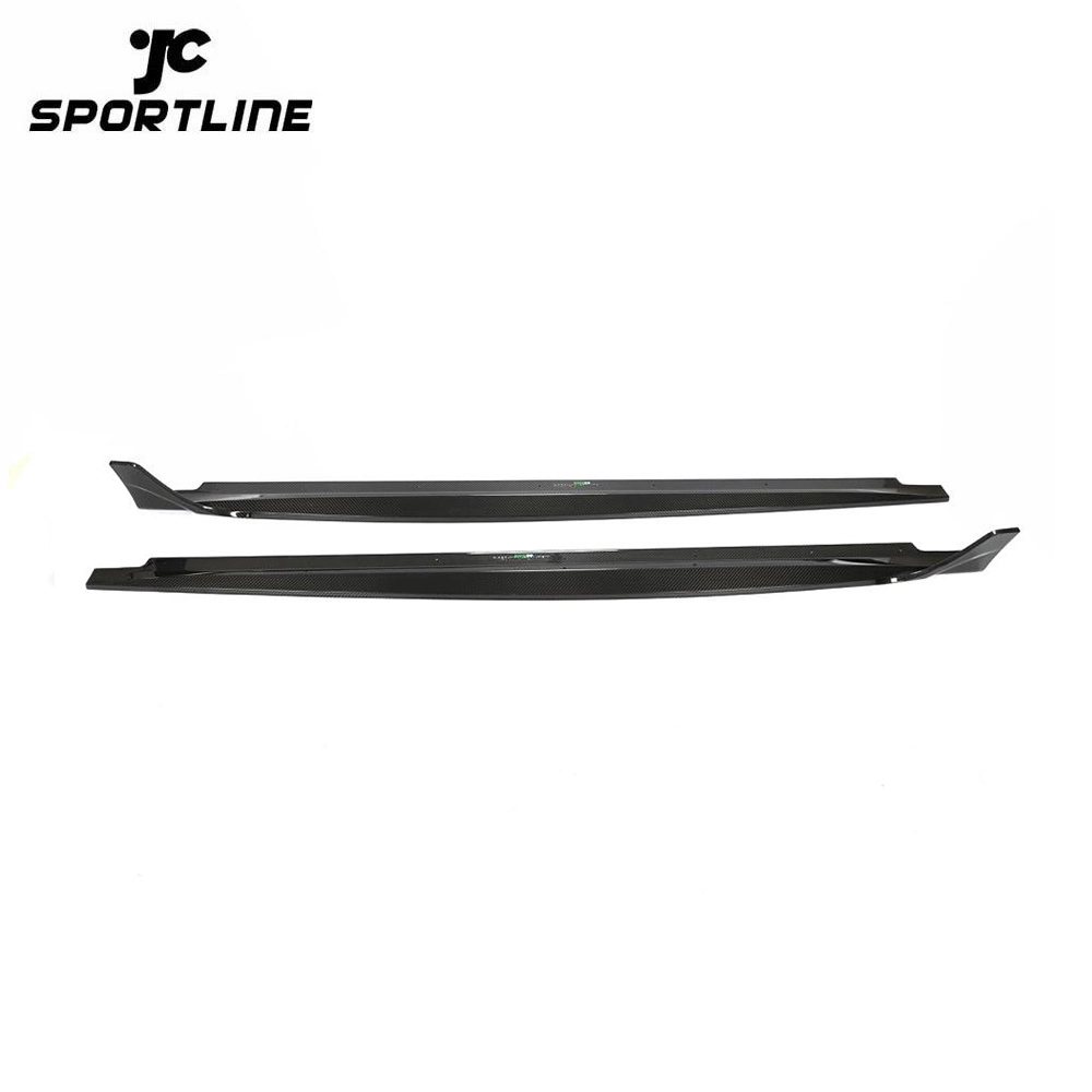 ML-WJM023-PRO For Audi A5 B9 Sline S5 Sportback 2021UP Dry Carbon Fiber Side Skirts Door Rocker Panels Extension Lip 1