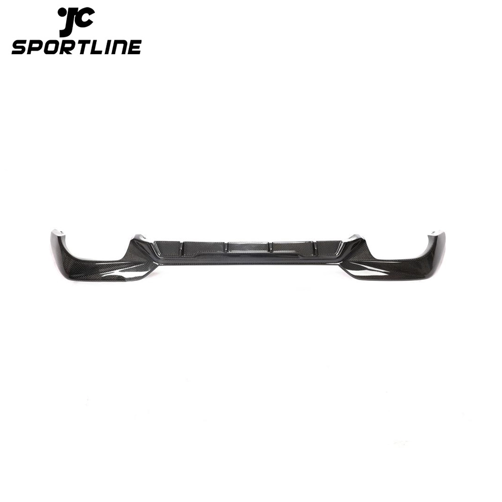 JC-HD387 Carbon Rear Bumper Diffuser Lip Spoiler Fit For BMW 3 Series G20 M340i 2019-2021 1