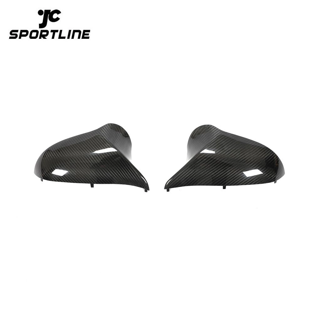 ML-YBX216 Carbon Fiber Side Mirror Cover Caps for BMW 2 3 4 Series F80 M3 F82 F83 M4 F87 M2C 2018-2020 1