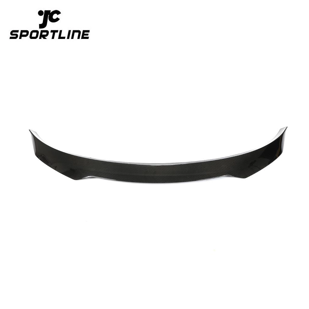 ML-PZJ033-PRO Dry Carbon Fiber Rear Trunk Spoiler for Tesla Model Y Sport Utility 4-Door 2019-2021 1