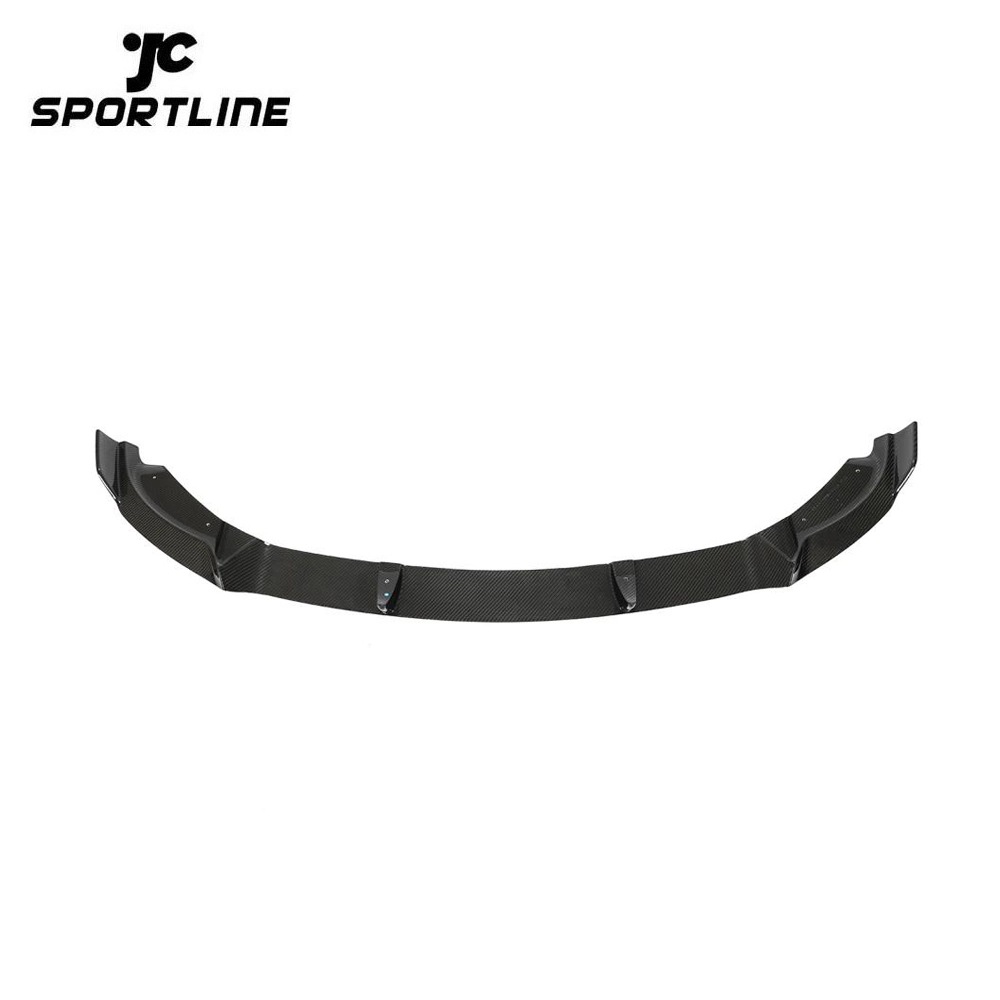 ML-ZDH234-PRO Dry Carbon Fiber Front Bumper Lip for Tesla Model Y Sport Utility 4-Door 2019-2021 1