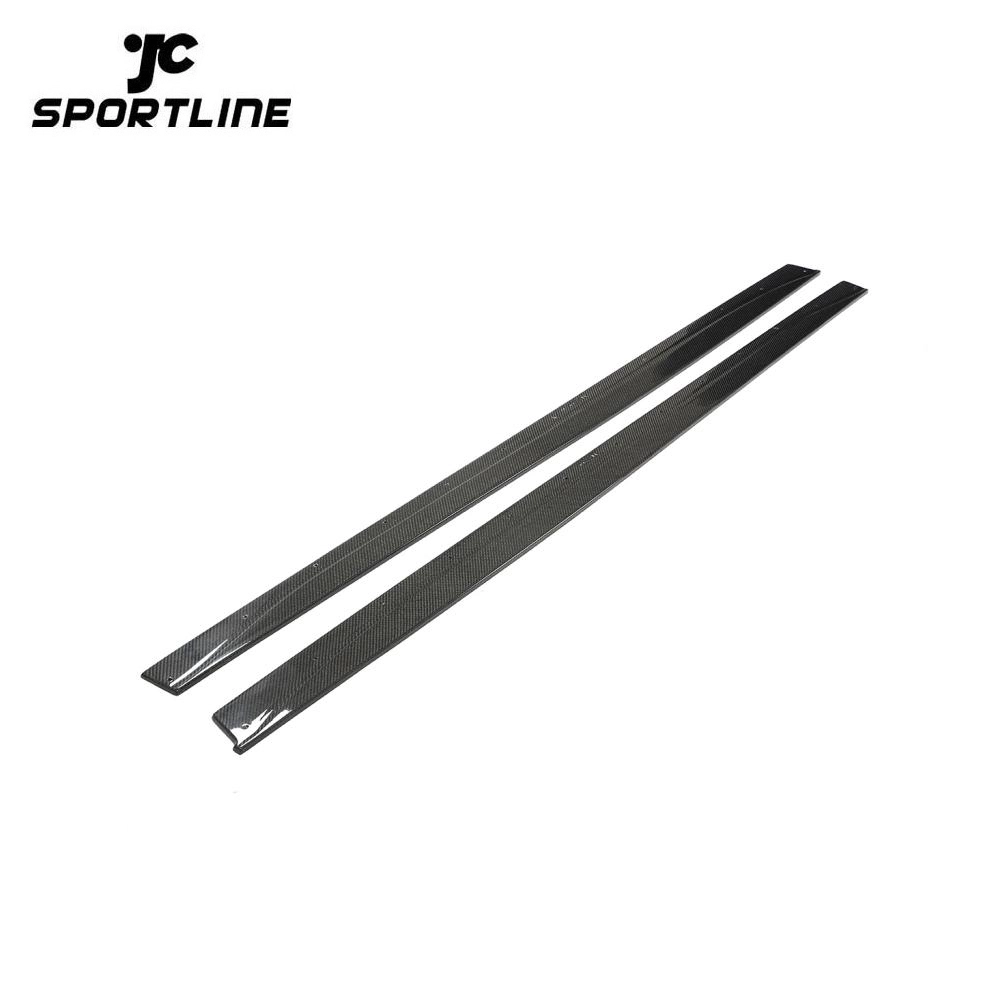 JC-HD436 Carbon Fiber Side Skirt Extensions for BMW 4 Series F82 M4 2014-2020 1