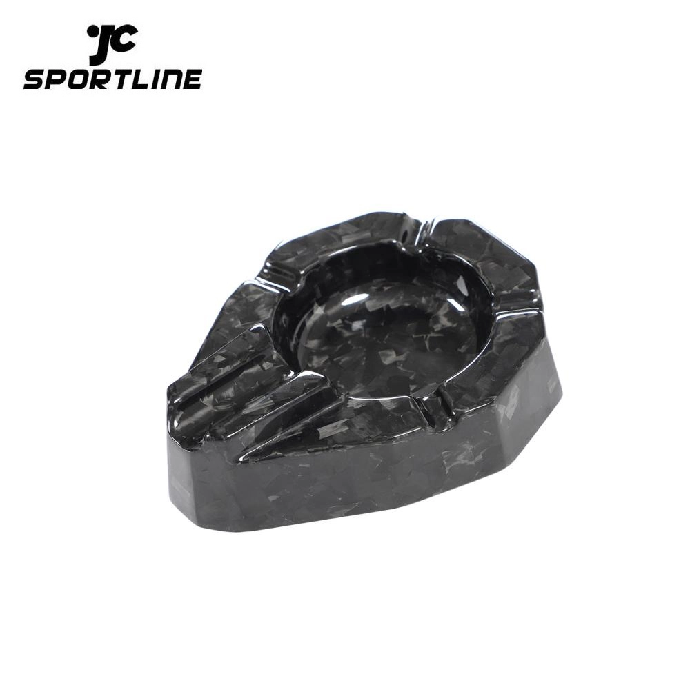 ML-ZDH269-DZW-MY Forge Carbon Fiber 5-Cigar Cigarette Ashtray 1