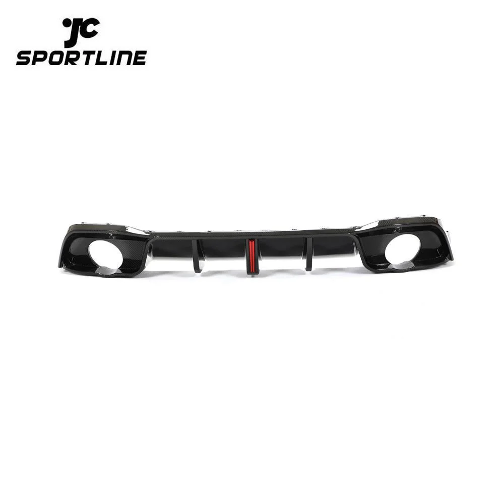 ML-ZDH279-PRO Carbon Fiber MK8 Rear Diffuser for Volkswagen Golf 8 GTI Hatchback 4-Door 2021-2022 1