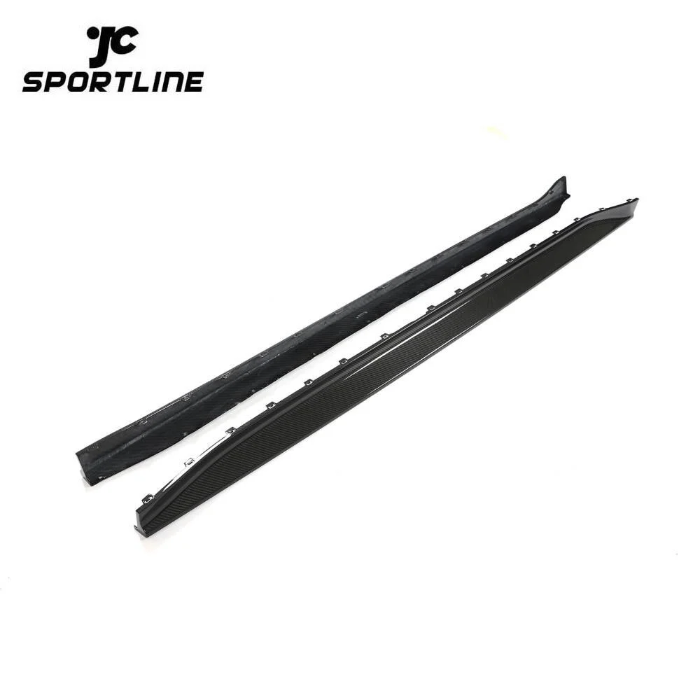 ML-HAX055-PRO Dry Carbon Fiber G80 M3 Competition Side Skirts Kits for BMW G80 M3 2021 2022 1