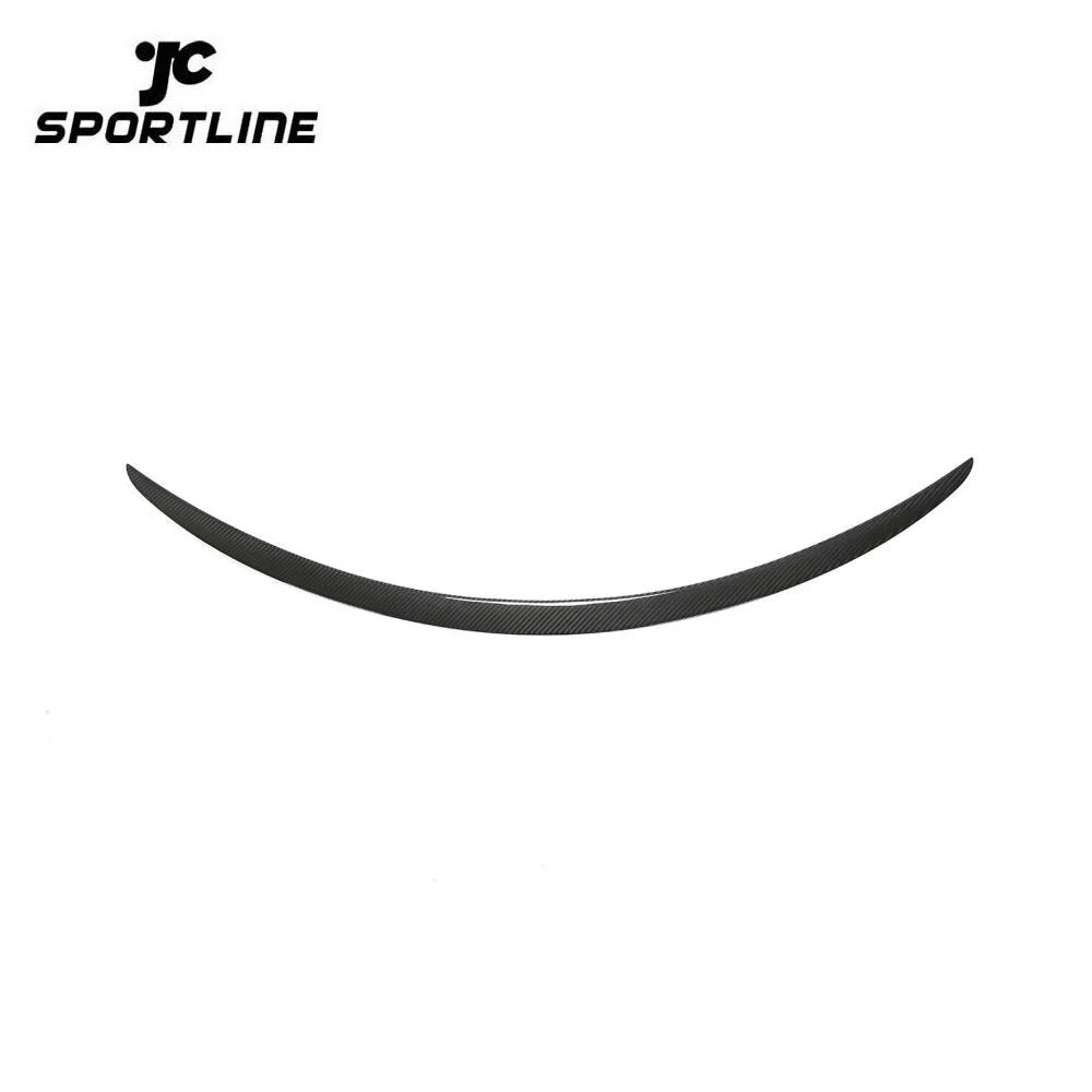 ML-HAX063-MY Dry Carbon Fiber Rear Trunk Spoiler for Tesla Model S 4-Door 2014-2023 1