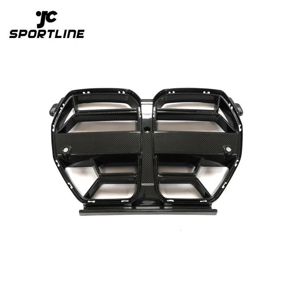ML-YWW057-PRO Dry Carbon Fiber Front Kidney Grille for BMW G80 M3 & G82 / G83 M4 2021-2022 Without ACC 1