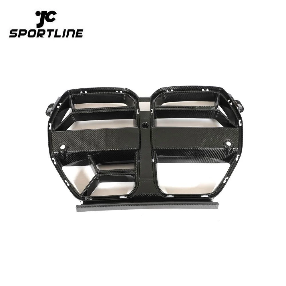 ML-YWW079-PRO Dry Carbon Front Bumper Kidney Grille For BMW G80 M3 G82 G83 M4 2021 2022 With ACC 1