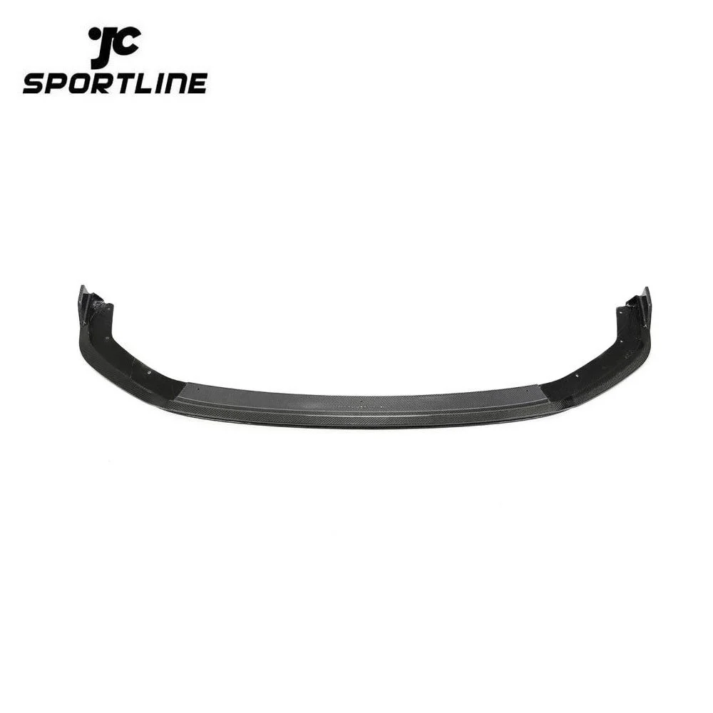 ML-ZDH140 Carbon Fiber Polo 6 Front Lip Spoiler for VW POLO MK6 GTI Hatchback 4-Door 2017-2020 1