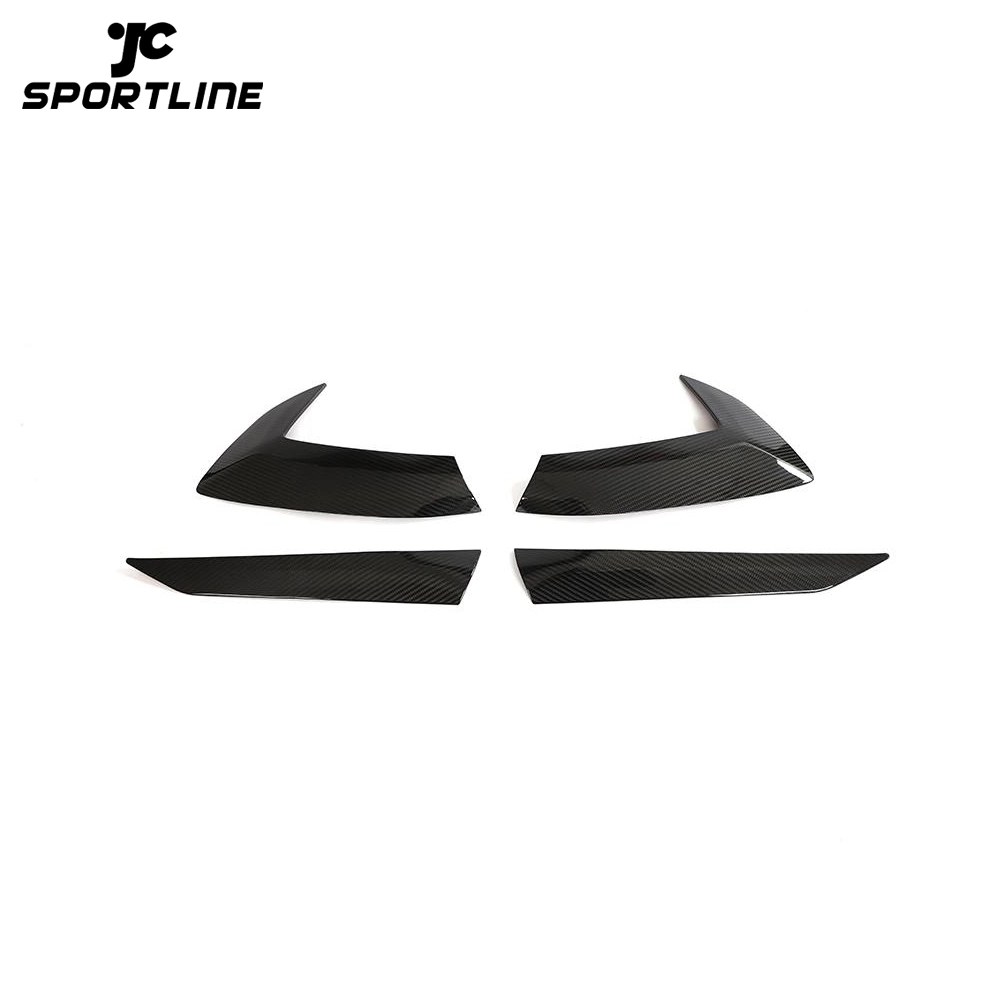 ML-PZJ099-PRO C8 Carbon fiber Side Door Fender Vent Trim for Chevrolet Corvette C8 2020-2021 1