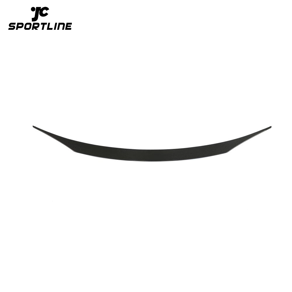 ML-LC007 Real Carbon Fiber Rear Middle Trunk Spoiler Wing Fit For Porsche Macan 2018-2023 1