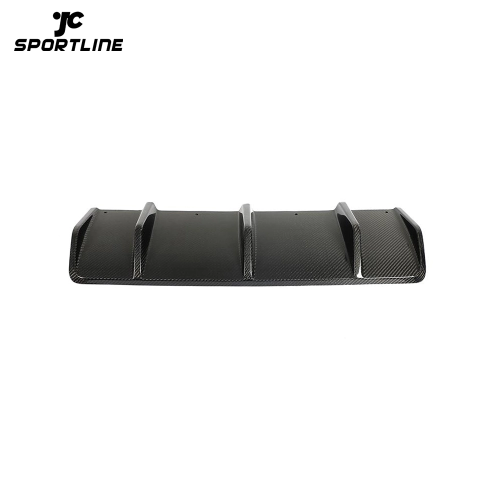 ML-ZDH342 Real Carbon Fiber Rear Bumper Diffuser Lip For Porsche Macan Base GTS 2022UP 1