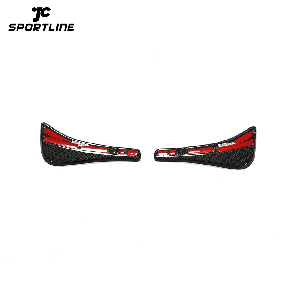 ML-HJW016 2PCS Real Carbon Front Splash Guards Arch Mud Flap Fit For BMW M3 F80 F82 F83 M4 1