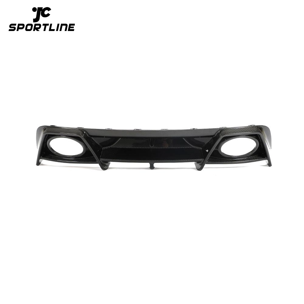 ML-PZJ077-PRO Dry Carbon Fiber 992 Rear Bumper Diffuser for Porsche 911 992 Turbo S Coupe 2-Door 2019-2021 1