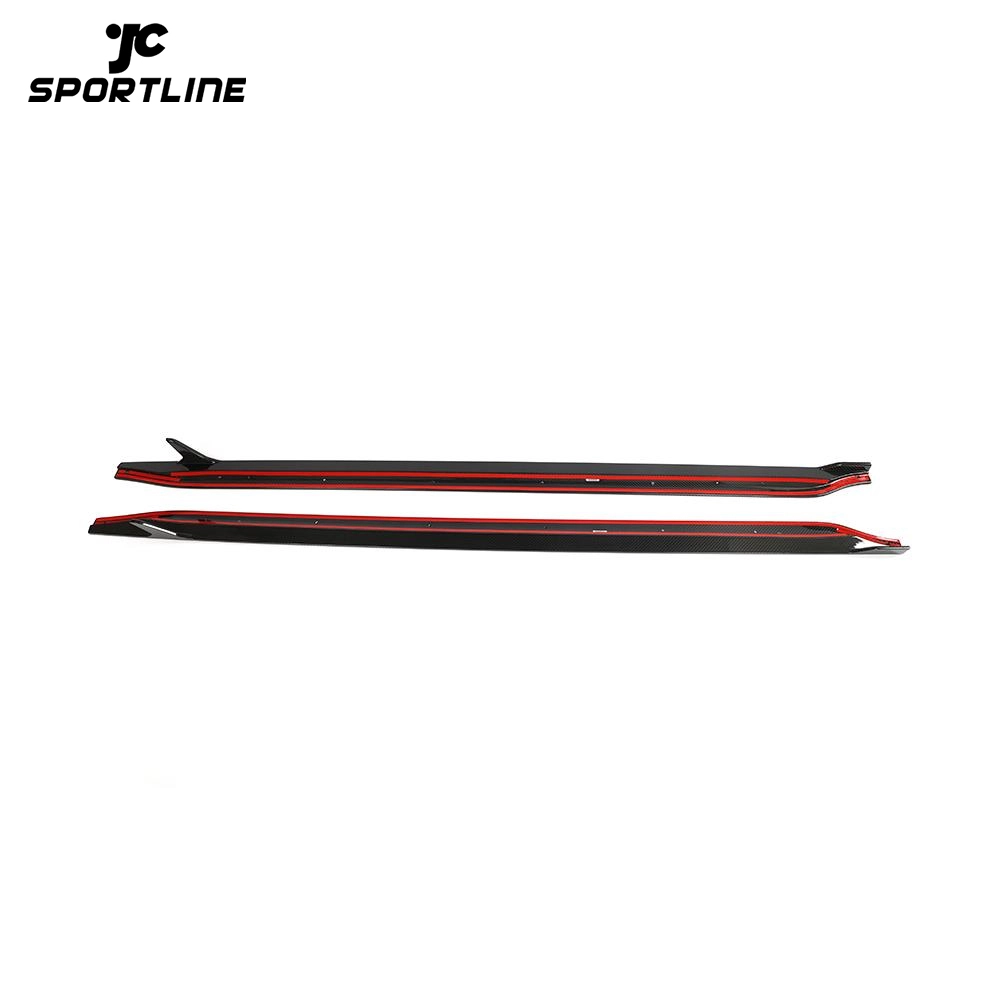 ML-PZJ094-PRO Dry Carbon Fiber G80 M3 Car Side Skirts Kits for BMW G80 M3 Competition 2021- 2023 1
