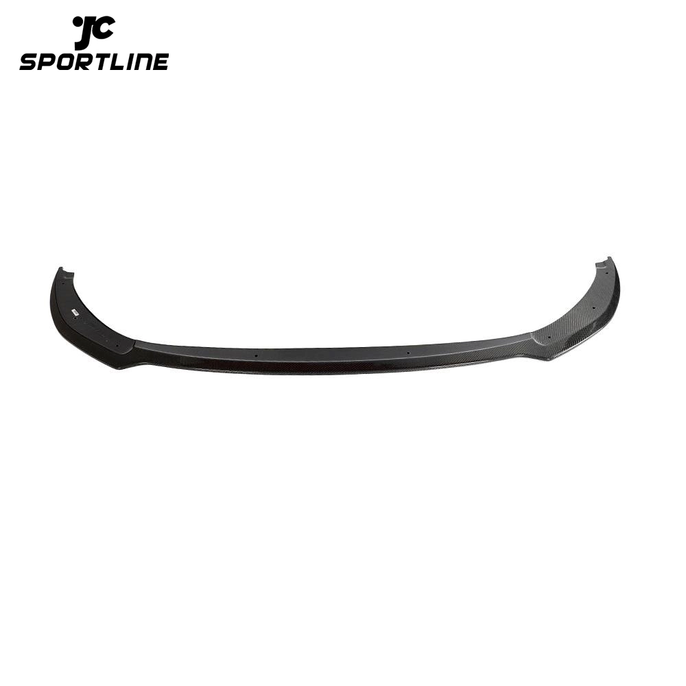 ML-HJW021 Carbon Fiber Front Splitter Lip for KIA Stinger GT Hatchback 4-Door 2018-2023 1