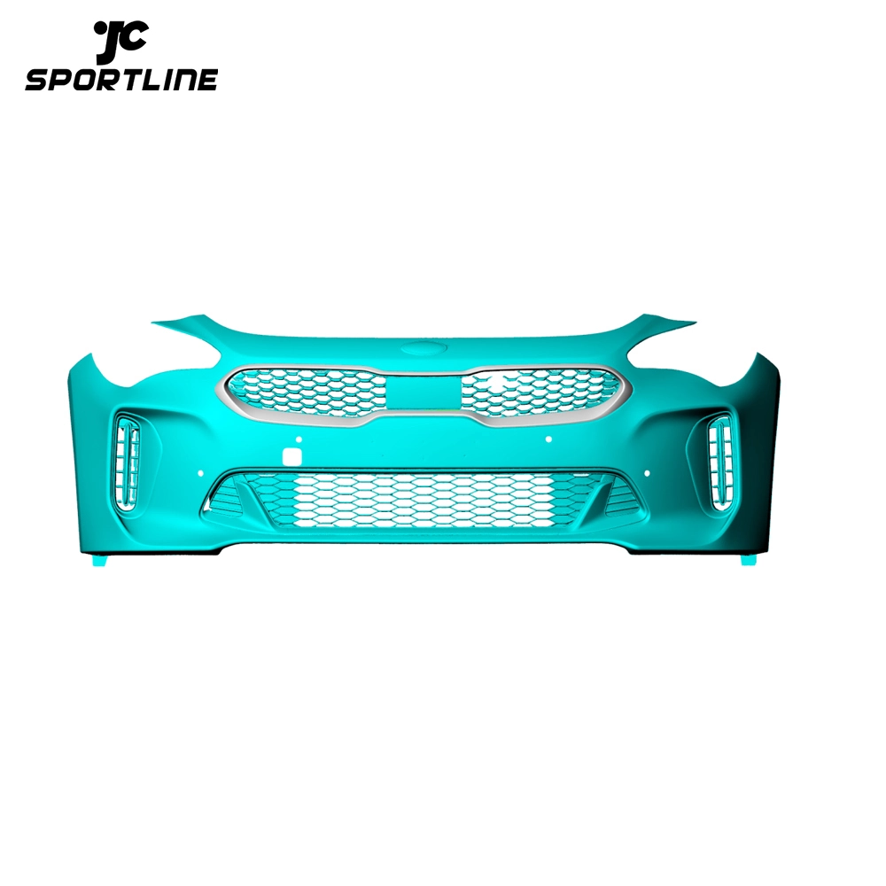 ML-YWW107 Real Carbon Fiber Front Bumper Lip Grill for KIA Stinger 1