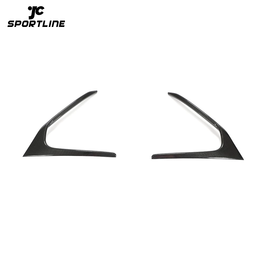 ML-ZDH142 Dry Carbon Fiber Front Bumper Lip Splitter Canards for BYD Han 2020UP 1