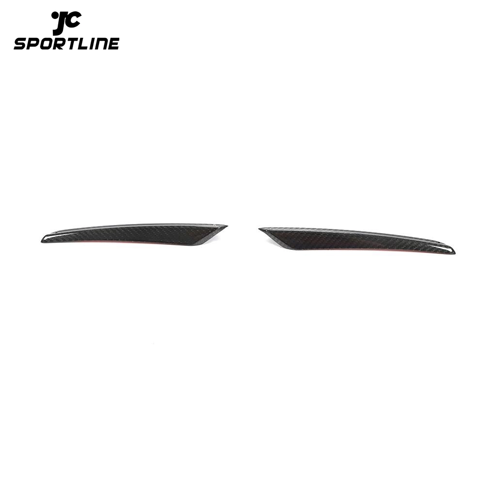 ML-ZDH143 Dry Carbon Fiber Front Bumper Lip Canards Splitter for BYD Han 2020UP 1