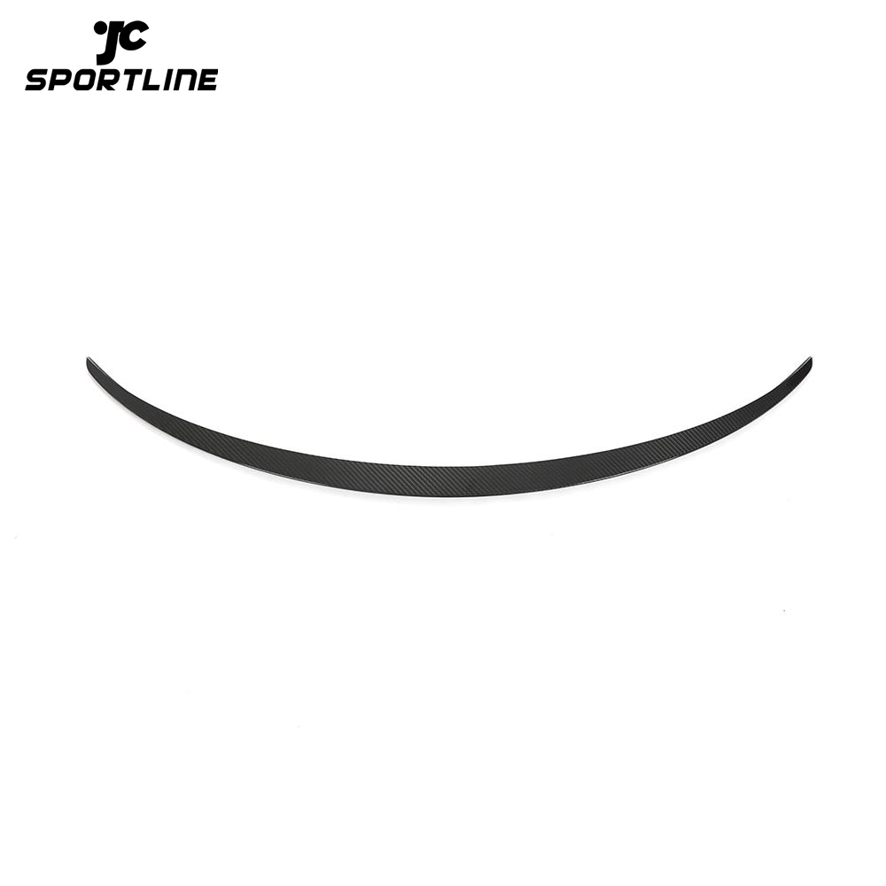 ML-ZDH338-MY Pre-preg Dry Carbon Fiber Rear Trunk Spoiler Wing for Tesla Model Y 2019-2022 1