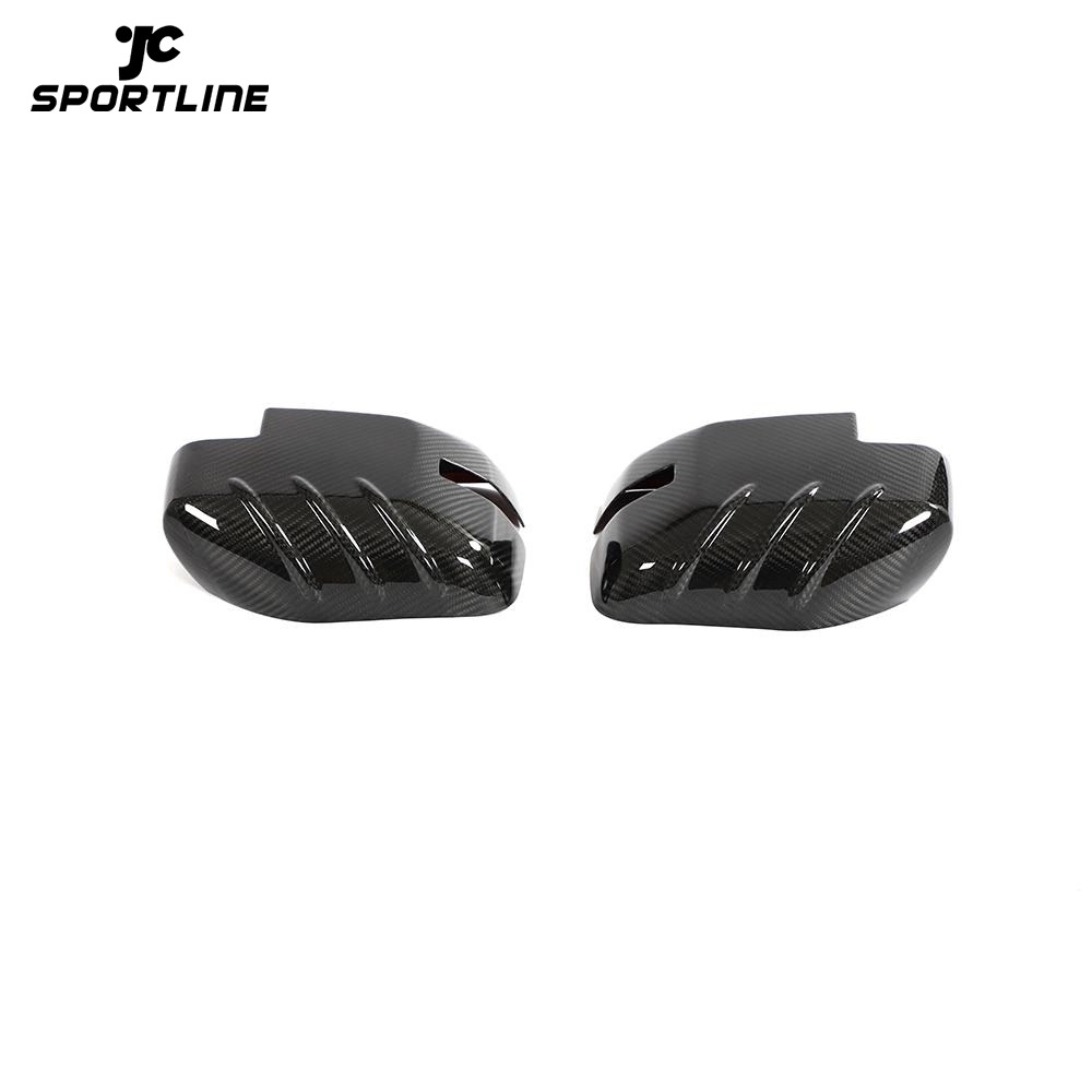 ML-WJM079-PRO Dry Carbon Fiber Exterior Side Rearview Mirror Cover for Ford Bronco 2021-2022 1