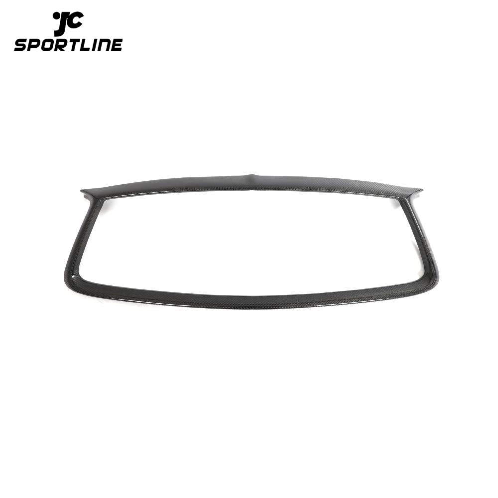 JC-HD460 High Quality Carbon Fiber Front Mesh Grill Cover for Infiniti Q60 2016-2022 1