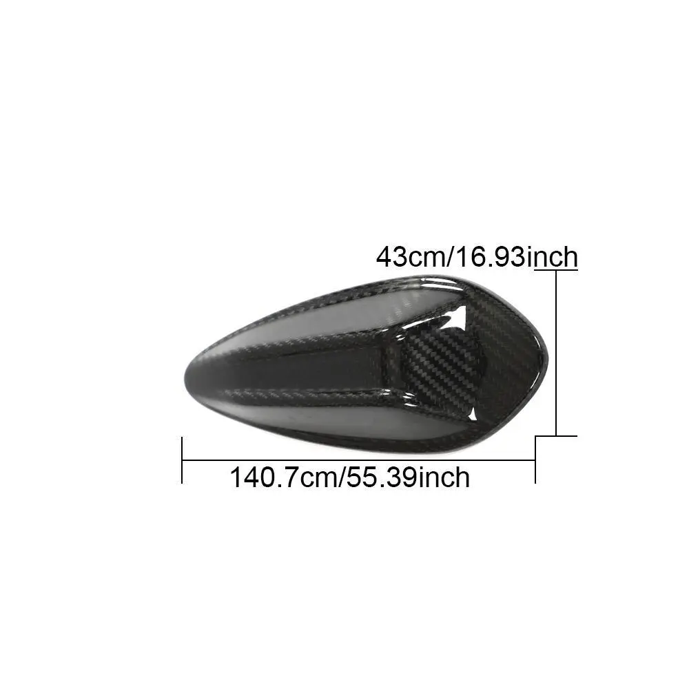 ML-YWW116-PRO Carbon Fiber Roof Shark Fin Antenna for BMW G20 LCI M Sport Edition Sedan 4-Door 2023 1