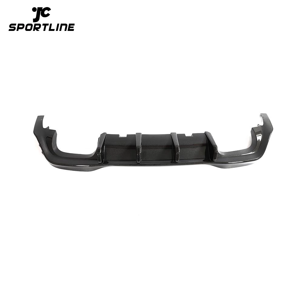 JC-HD497 Carbon Fiber Rear Bumper Diffuser for Volkswagen Golf MK8 R 2021 1