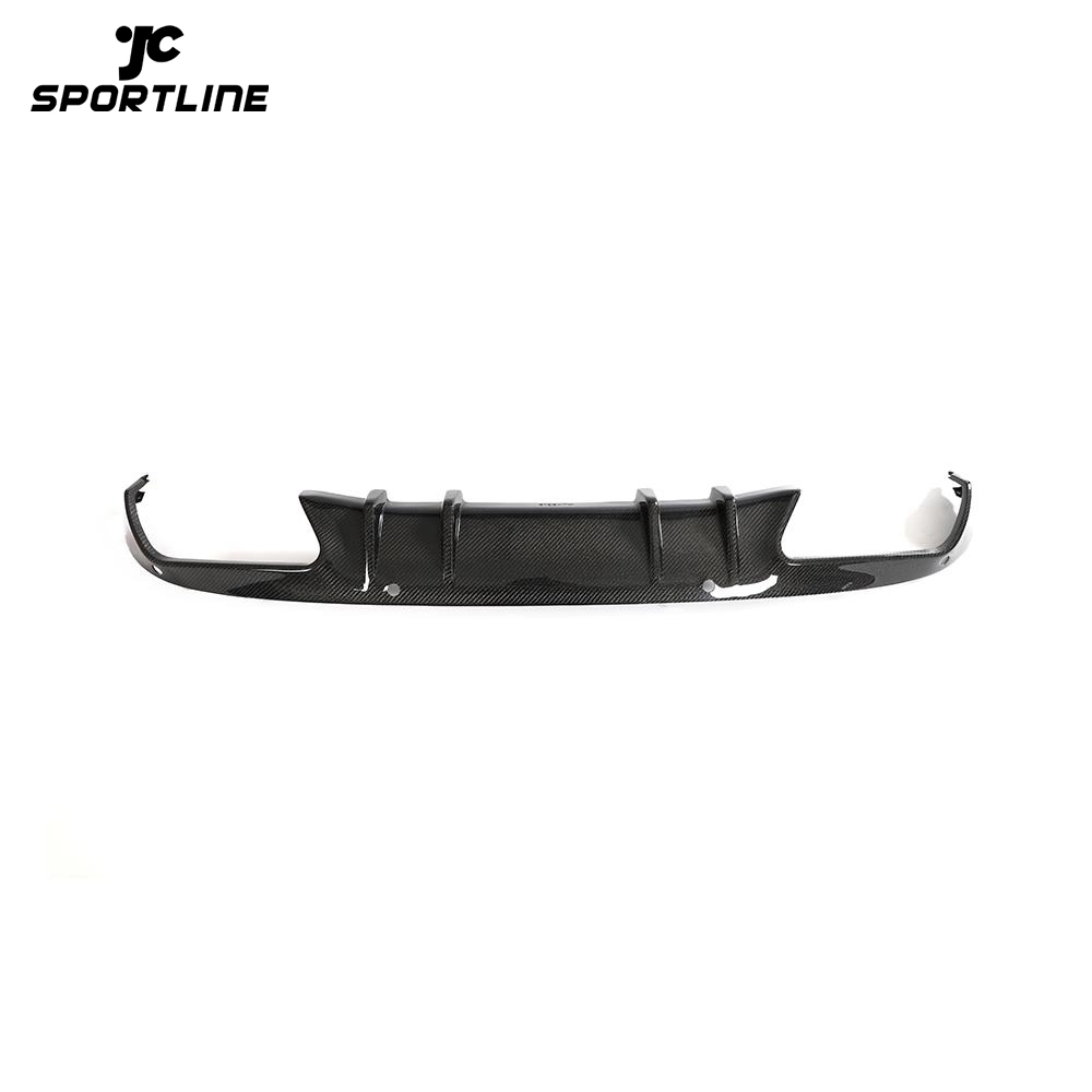 JC-HD499 Carbon Fiber Rear Diffuser Lip for Mercedes Benz C Class W205 2015-2019 1