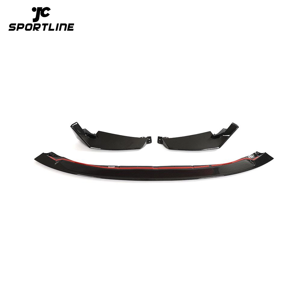 JC-HD505-PRO Carbon Fiber Front Bumper Lip For BMW 4 Series G80 M3 G82 M4 Coupe 2-Door 2021-2022 1