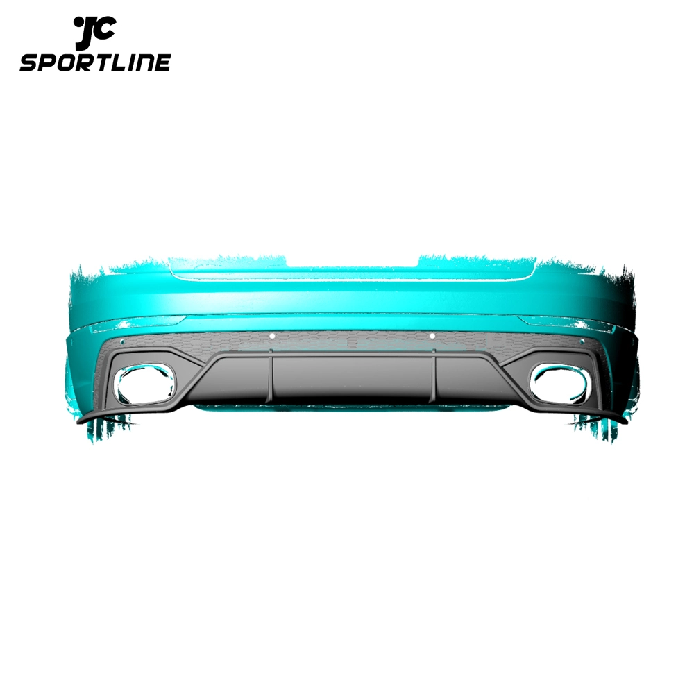 ML-ZDH365 Carbon Fiber Replacement Rear Bumper Diffuser for AUDI RSQ8 4-Door 2021 1