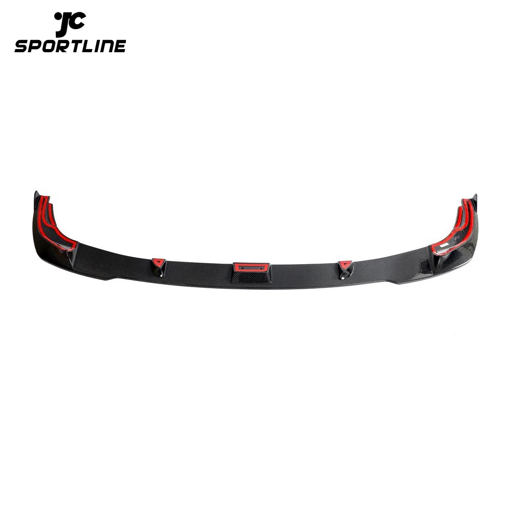 ML-ZDH360 Carbon Fiber G20 Front Bumper Lip Spoiler for BMW G20 M Sport Shadow Edition Sedan 4-Door 2022-2023 1