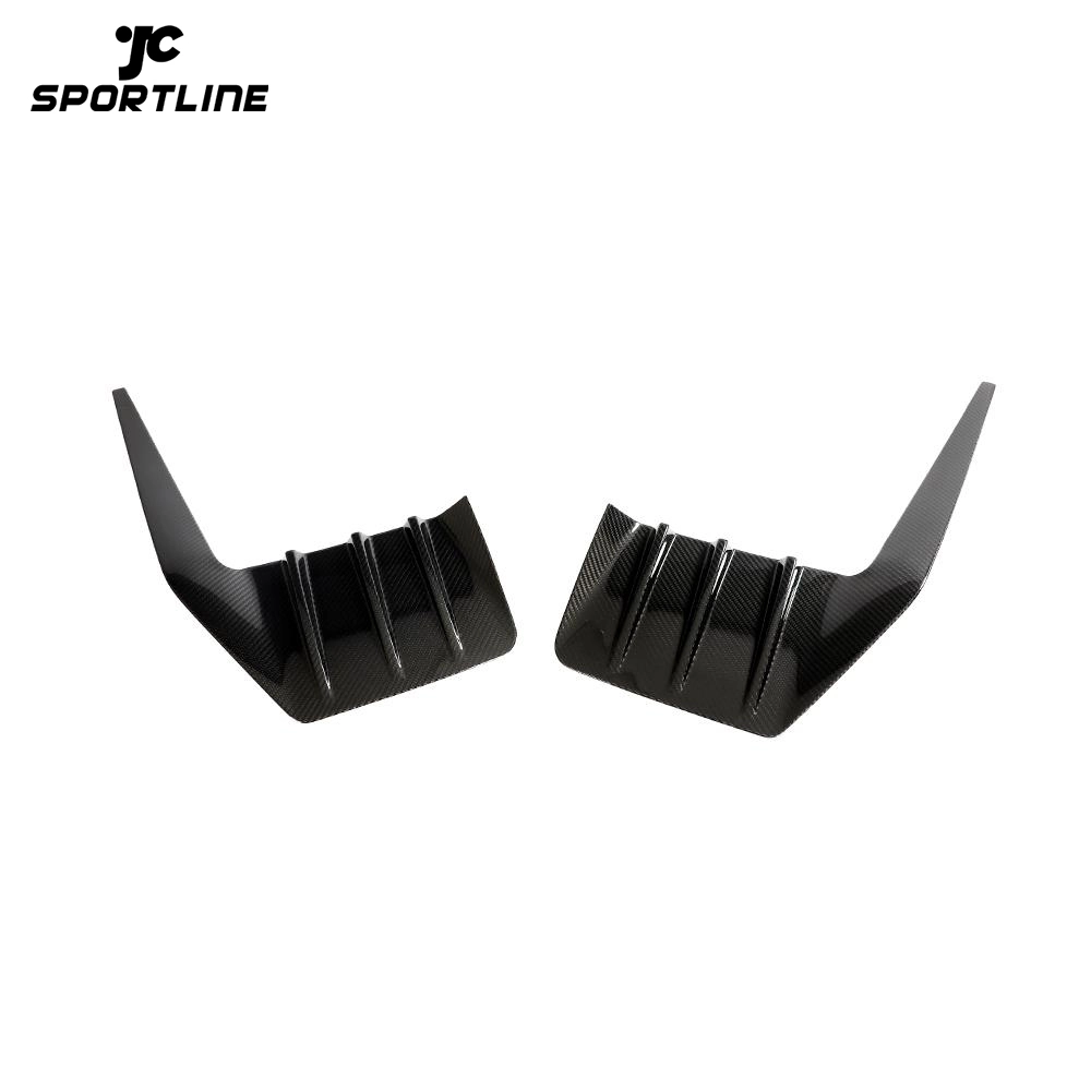 ML-WZY022-PRO Dry Carbon Fiber M2 G87 Custom Rear Bumper Vents for BMW G87 M2 Coupe 2-Door 2023 1