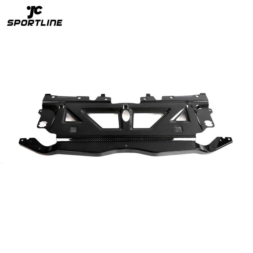 ML-PZJ134-PRO  Prepreg Dry Carbon Fiber Water Tank Radiating Plate Cover For BMW G80 M3 G82 G83 M4 G87 M2 Engine Strut Brace Tower Bar 1