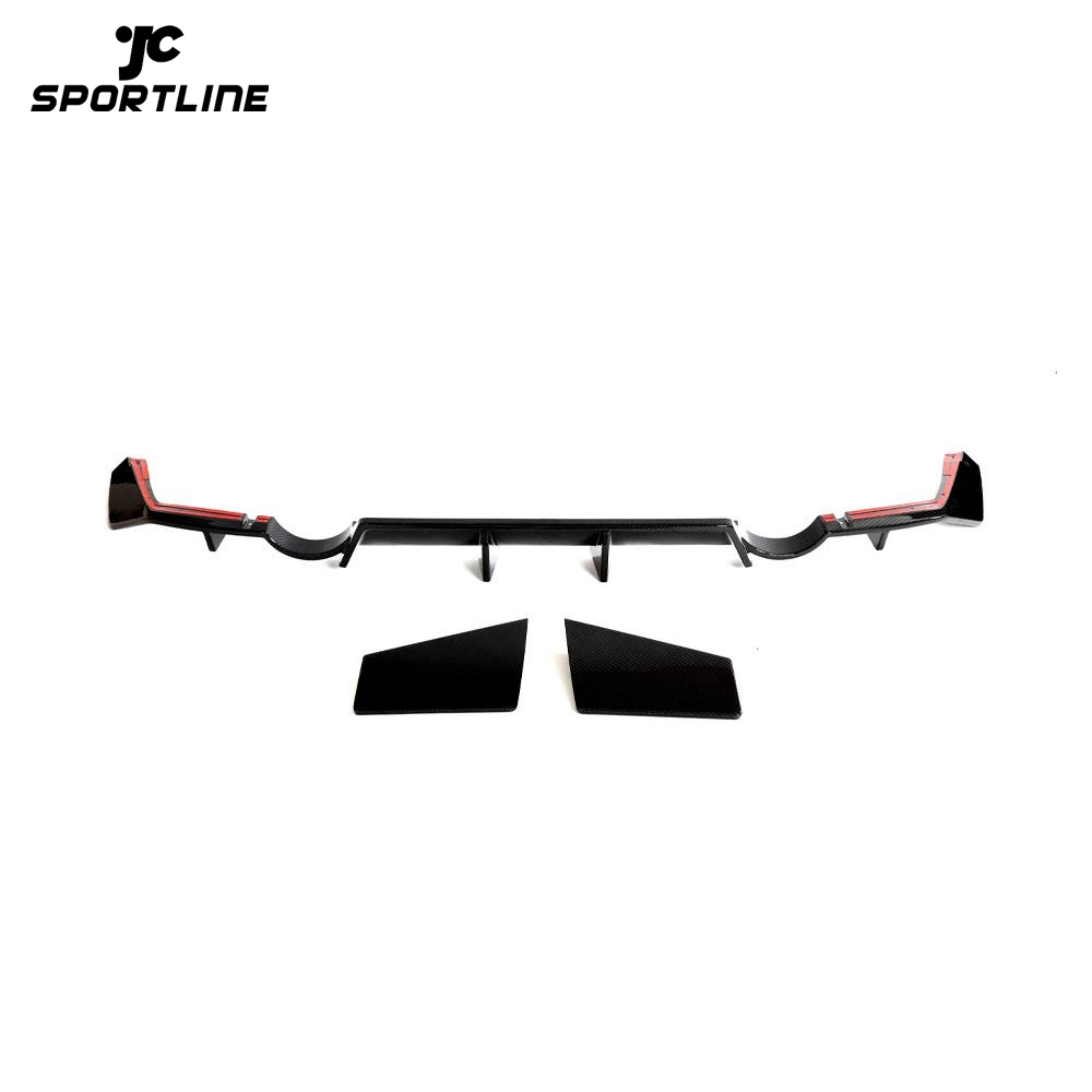 ML-YWW148-PRO Pre-preg Dry Carbon Fiber Rear Bumper Diffuser for Nissan 400Z 1