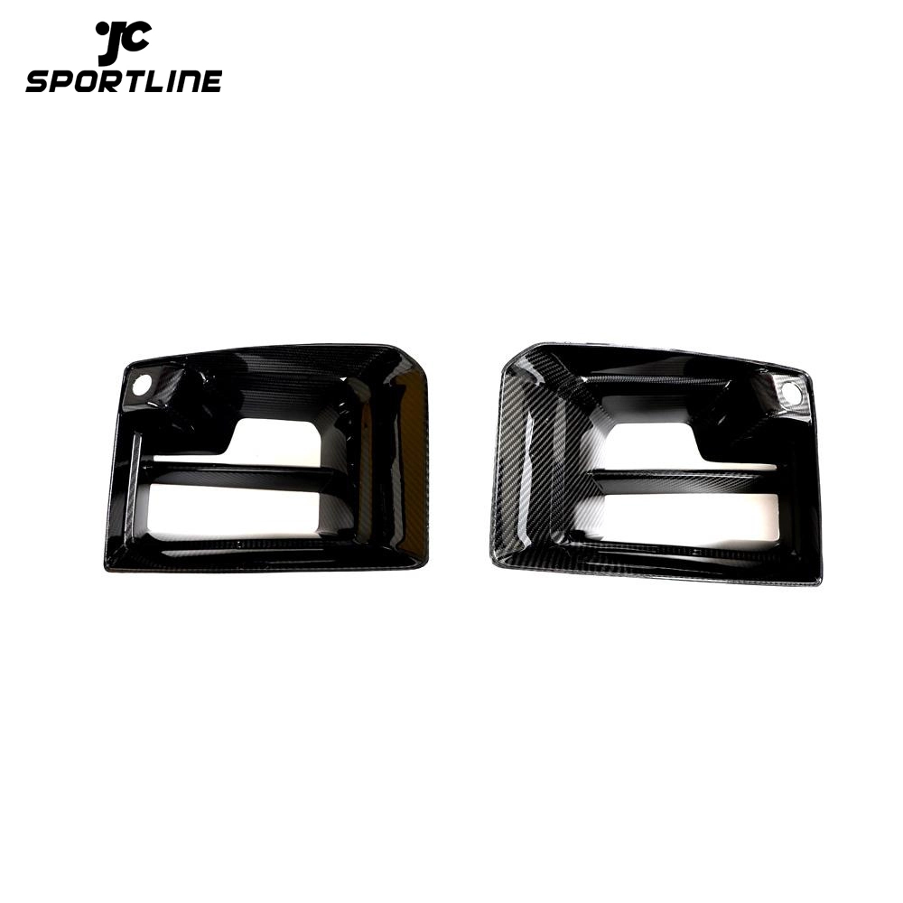 JC-HD574 Real Carbon Front Bumper Air Ducts for BMW G87 M2 2023 1