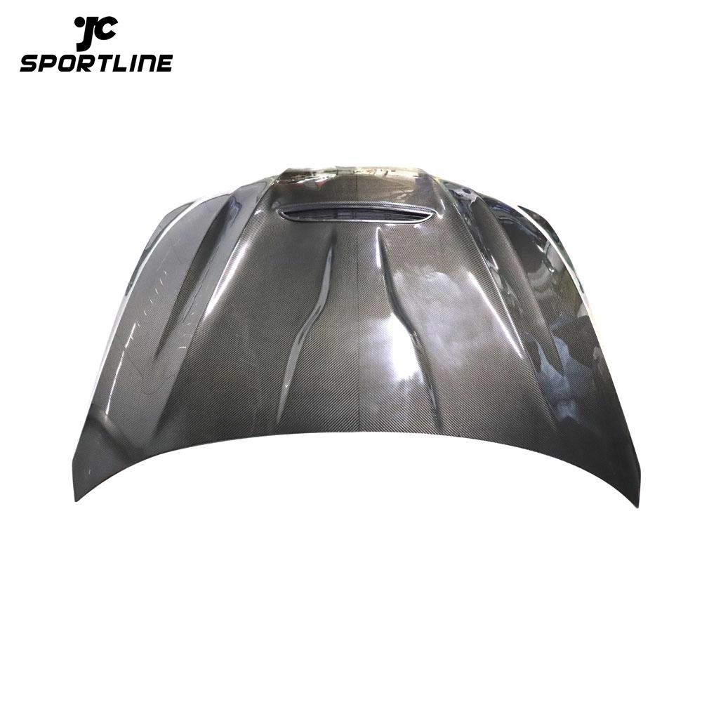 JC-HD543-PRO Dry Carbon Engine Hood For G22 G23 Full Real Carbon Fiber Engine Hood Trim Body Kits 1