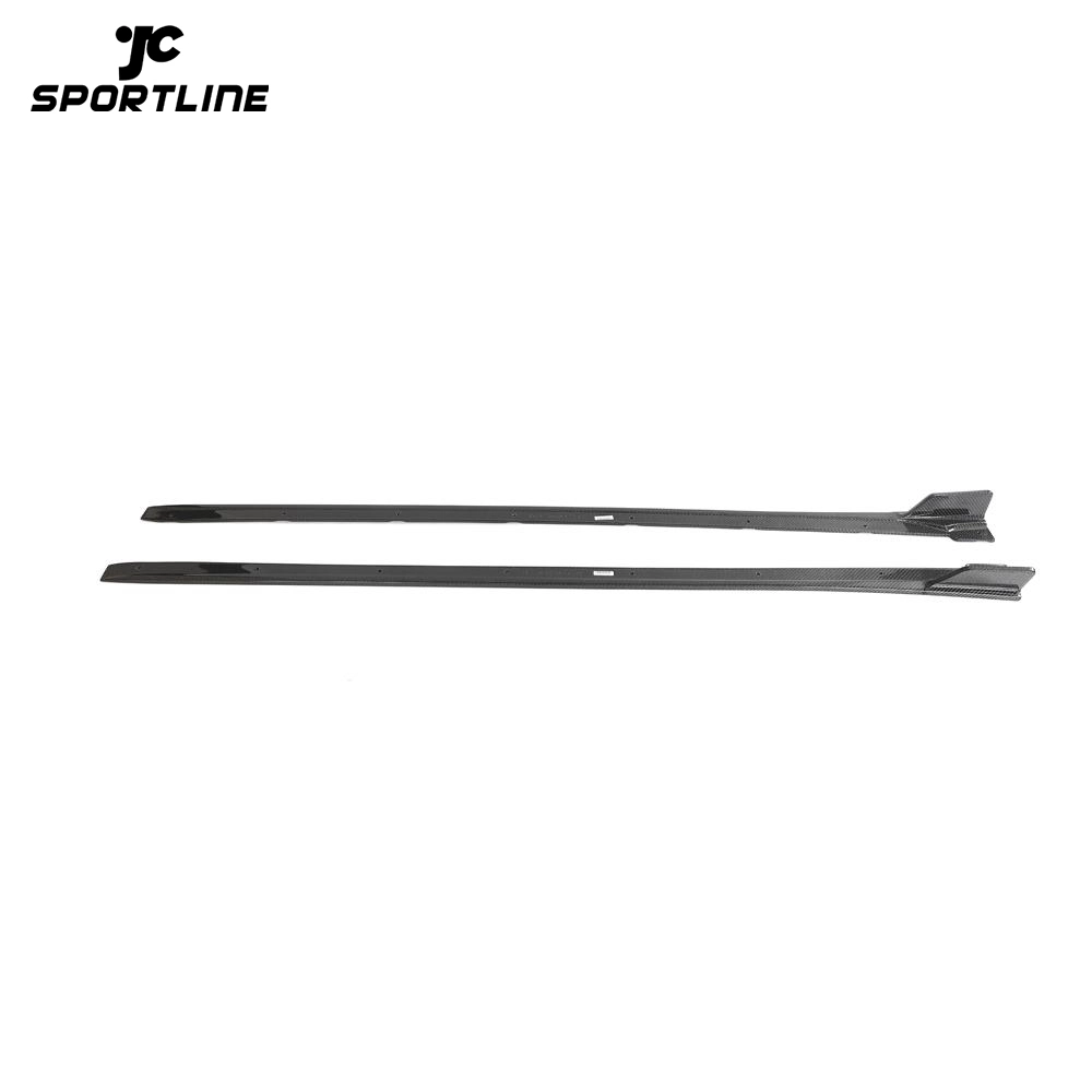 ML-HAX123 Carbon Fiber Side Skirts Extinsion for Honda Civic Type R Hatchback 4-Door 2023 1