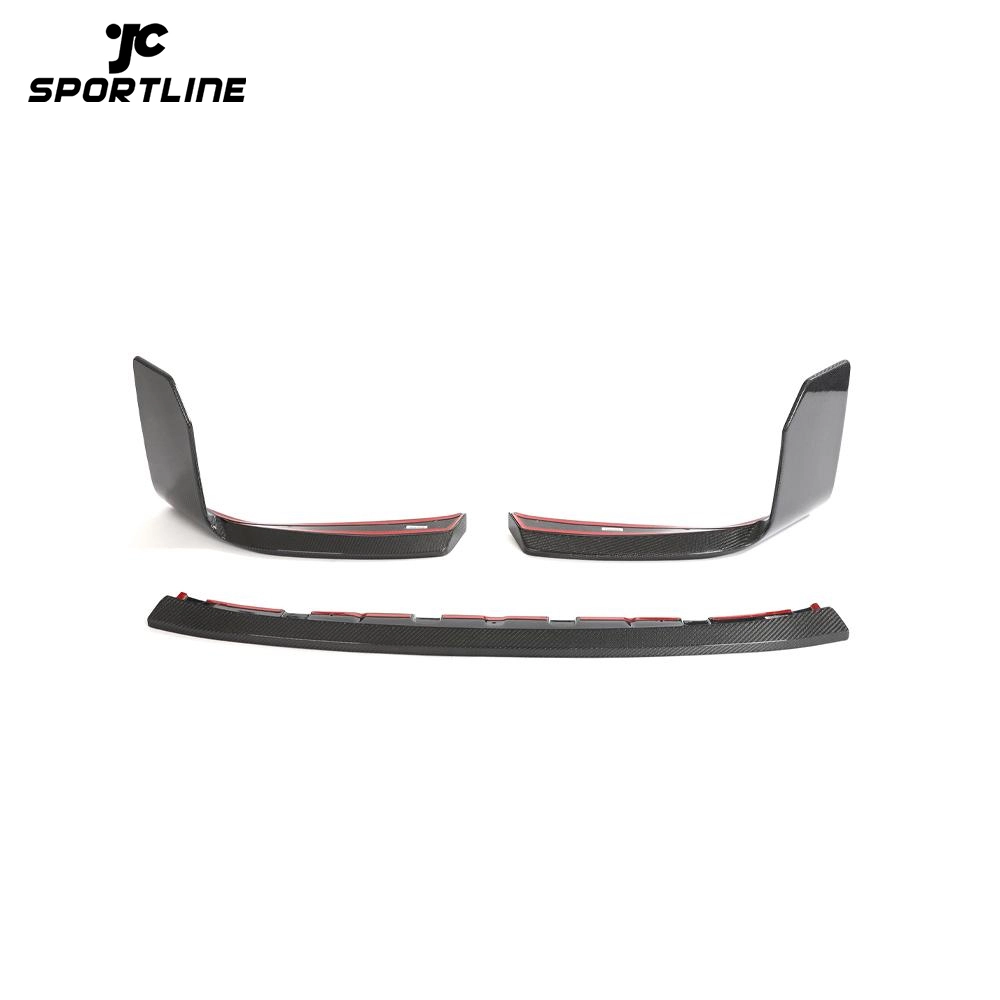 JC-HD565 JCSPORTLINE Real Carbon Fiber Front Bumper Lip for BMW G87 M2 Coupe 2023 1