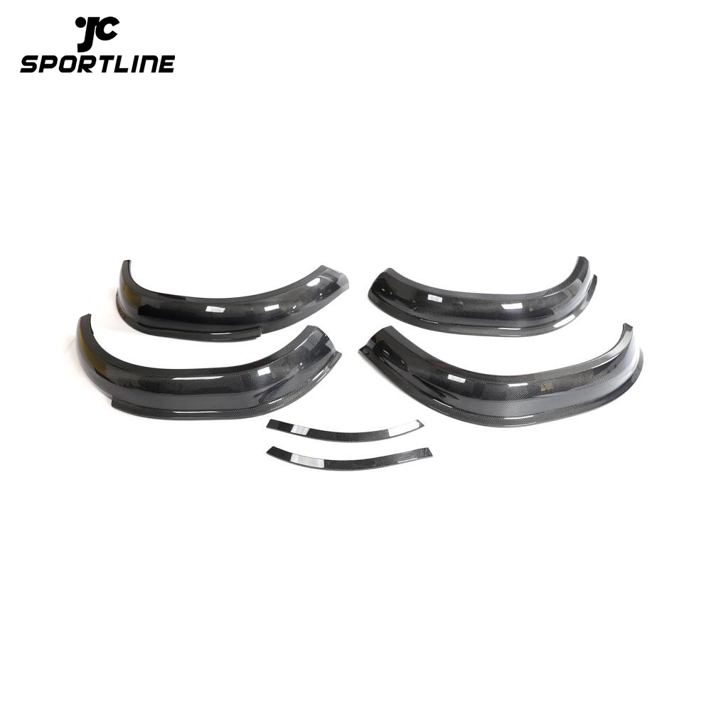 ML-HAX092 Carbon Fiber Car Wheel Arch Flares Trims for Ford Bronco 2021-2022 1