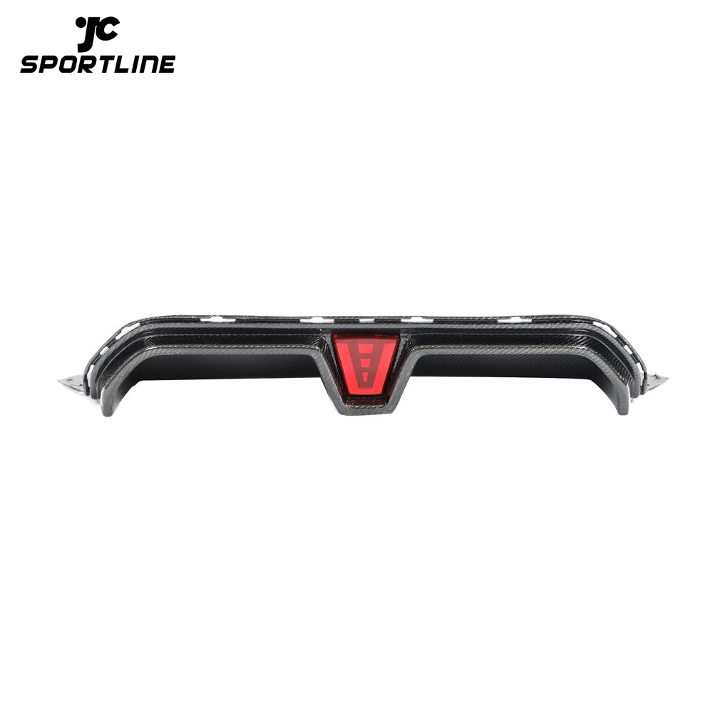 JC-HD451 Carbon Fiber Rear Diffuser Rear Bumper Lip Spoiler for BMW F90 M5 2018-2020 1