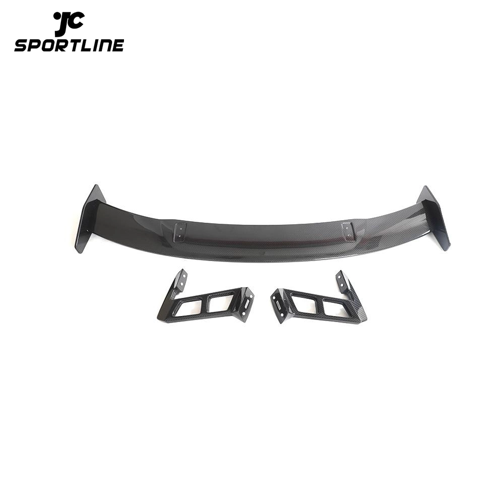 ML-HAX111-PRO-T Dry Carbon Fiber Rear High Wing Spoilers for Audi R8 V10 GT Performance Coupe 2-Door 2023 1