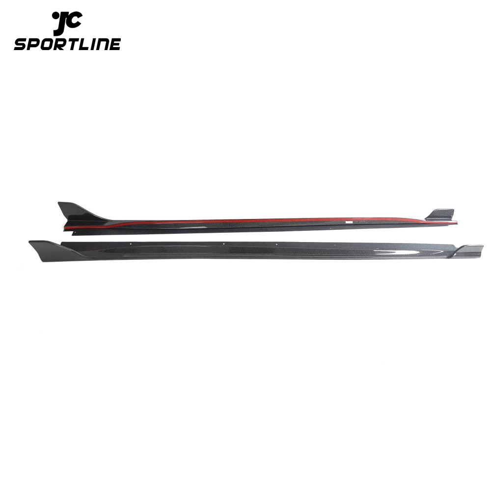 ML-XY018 Carbon Fiber Side Skirts For Lexus RC-F 2015-2018 1