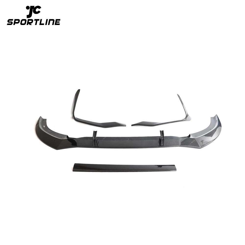 ML-PZJ120 JC Sportline RSQ8 Carbon Fiber Front Lip Splitter for Audi RSQ8 Sport Utility 4-Door 2019-2023 1