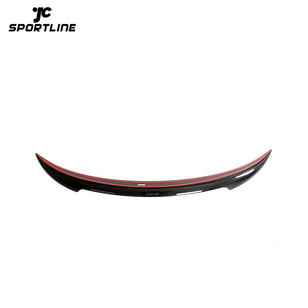 EE-ZDH7024-PRO Dry Carbon Fiber Rear Spoiler Wing For Tesla Model 3 Base Sedan 2023 1